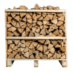 Demi palette – Frêne séché au four – 25cm – Image 2