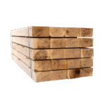 30 X Traverses chemin de fer en bois – Chêne – 2600 x 250 x 150 mm